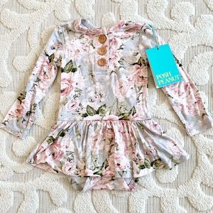Posh Peanut Celine twirl bodysuit 3-6M NWT!
